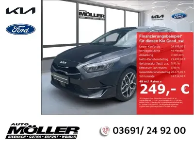 Gebraucht Kia Ceed Sportswagon Spirit 140 PS (102 kW) 2025 Schwarz Kombi
