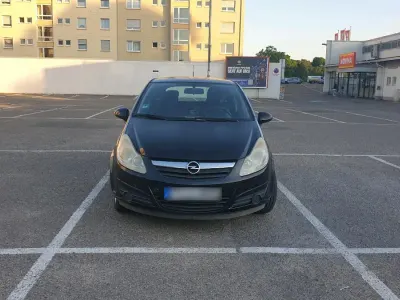 Gebraucht Opel Corsa Eco 60 PS (44 kW) 2009 Schwarz Kleinwagen