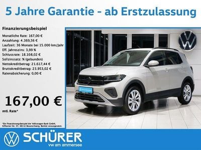 Ascotgrau Gebraucht 2024 VW T-Cross Life SUV | 25.987 € (Guter Preis)