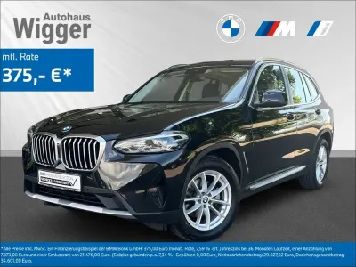 Gebraucht BMW X3 Sport Line 184 PS (135 kW) 2023 Black sapphire metallic SUV