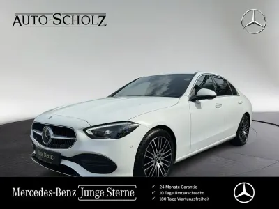 Gebraucht Mercedes C200 Avantgarde 163 PS (119 kW) 2024 Weiß Limousine