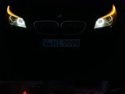 Gebraucht BMW 525 Exclusive 197 PS (144 kW) 2009 Schwarz Limousine