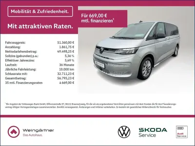 Gebraucht VW Multivan Pro 150 PS (110 kW) 2024 Silber Van / Kleinbus