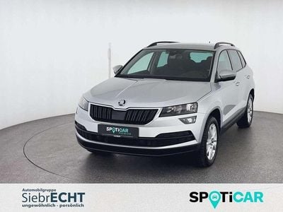 Gebraucht Skoda Karoq Style 150 PS (110 kW) 2021 Silber (metallic) SUV