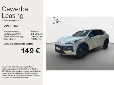 Neu VW T-Roc Cabriolet Style 116 PS (85 kW) 2026 Pure white SUV