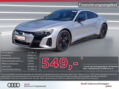 Gebraucht Audi e-tron GT quattro Ambiente 439 kW (598 PS) 2024 Florettsilber metallic Limousine