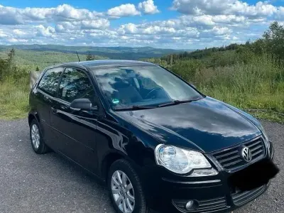 Gebraucht VW Polo 60 PS (44 kW) 2008 Schwarz Kleinwagen