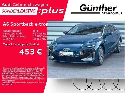 Gebraucht Audi e-tron Sportback S-Line 210 kW (286 PS) 2025 Blau SUV