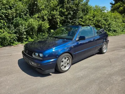 Gebraucht VW Golf Cabriolet Classicline 90 PS (66 kW) 1996 Blau Cabrio