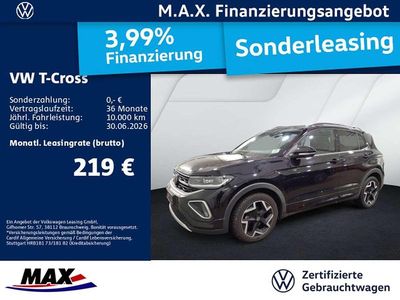 Usata VW T-Cross R-line 150 CV (110 kW) 2025 Nero SUV