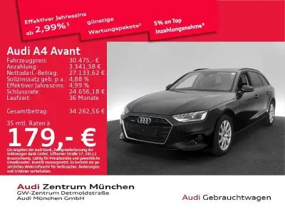 Brugt Audi A4 Basis 204 HK (150 kW) 2024 Sort Stationcar