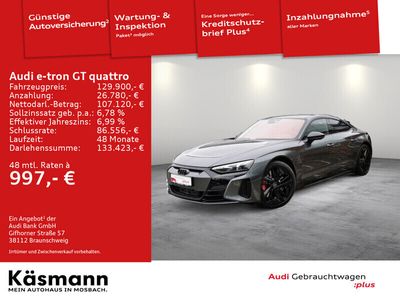 gebraucht Audi RS e-tron GT quattro MATRIX HUD KAM PANO ALLRADL