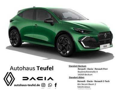 Neu Renault Clio V Techno 160 PS (117 kW) 2025 Grün (absolutgrün) Kleinwagen