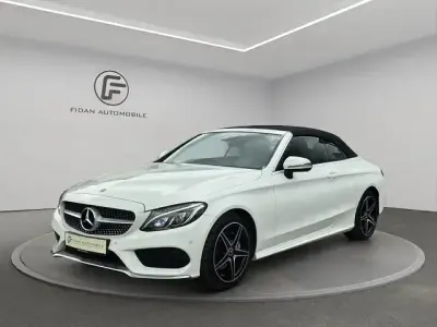 Gebraucht Mercedes C200 AMG line 184 PS (135 kW) 2017 Polarweiss Cabrio