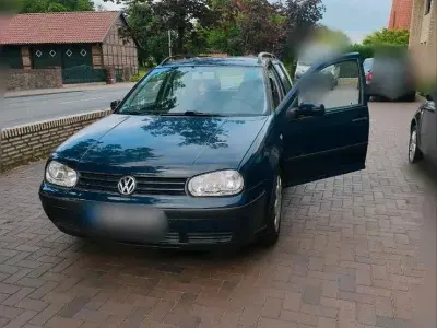 Gebraucht VW Golf IV 101 PS (74 kW) 2000 Blau Kombi