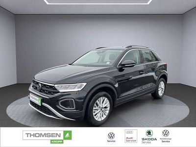 Gebraucht VW T-Roc Life 110 PS (80 kW) 2022 Schwarz SUV