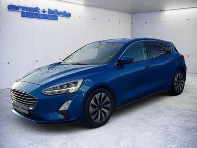 Gebraucht Ford Focus Cool & Connect 125 PS (91 kW) 2018 Blau Limousine