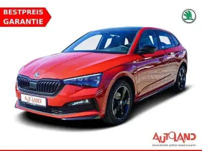 Gebraucht Skoda Scala Monte Carlo 150 PS (110 kW) 2021 Rot Kleinwagen