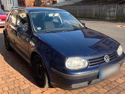 Gebraucht VW Golf IV 75 PS (55 kW) 2002 Blau Kleinwagen