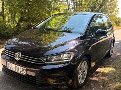 Gebraucht VW Golf Sportsvan Comfortline 125 PS (91 kW) 2017 Schwarz Van / Kleinbus