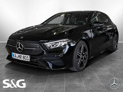 Gebraucht Mercedes A180 AMG 136 PS (100 kW) 2025 Metalliclack kosmosschwarz Limousine