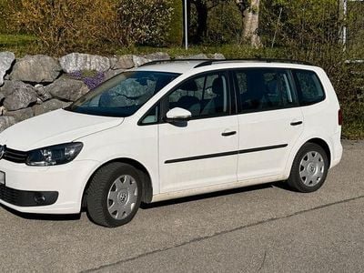 Gebraucht VW Touran 107 PS (78 kW) 2013 Weiß Van / Kleinbus