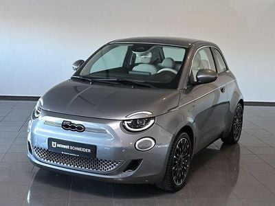 Gebraucht Fiat 500e La Prima 86 kW (118 PS) 2023 Grau mineralgrau metallic (metallic) Limousine