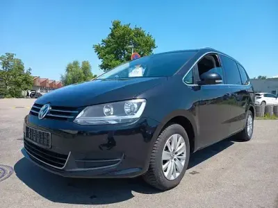 Gebraucht VW Sharan Comfortline 150 PS (110 kW) 2016 Schwarz Van / Kleinbus