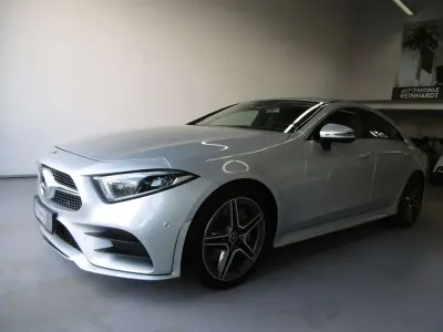 Używany Mercedes CLS350 AMG line 286 KM (210 kW) 2018 Srebrny Sedan/Limuzyna