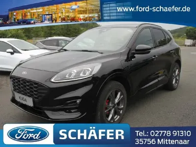 Gebraucht Ford Kuga ST-Line X 152 PS (111 kW) 2022 Obsidianschwarz metallic SUV