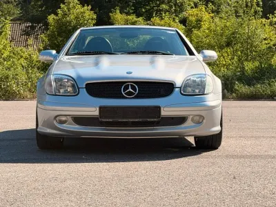 Gebraucht Mercedes SLK200 163 PS (119 kW) 2003 Silber Cabrio