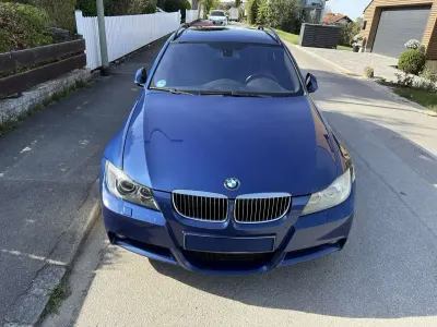 Usata BMW 325 197 CV (144 kW) 2007 Blu Station wagon