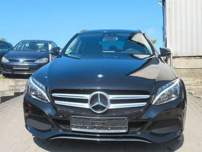 Usata Mercedes C180 156 CV (114 kW) 2015 Nero Station wagon