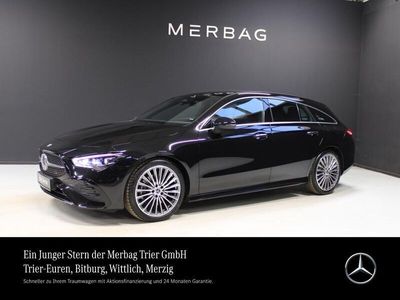 Gebraucht Mercedes CLA200 AMG 150 PS (110 kW) 2024 Metalliclack kosmosschwarz Kombi