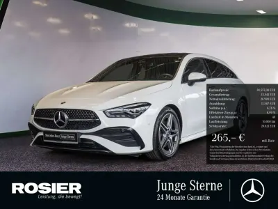Brugt Mercedes CLA220 AMG 190 HK (139 kW) 2025 Hvid Sedan