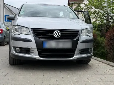Gebraucht VW Touran Cross 170 PS (125 kW) 2008 Silber Van / Kleinbus
