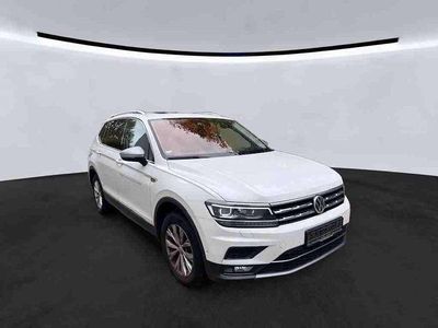 Gebraucht VW Tiguan Allspace Highline 200 PS (147 kW) 2021 Weiß SUV