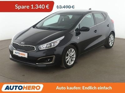 Schwarz Gebraucht 2017 Kia Ceed DREAM-TEAM Edition Kleinwagen | 12.150 € (Fairer Preis)