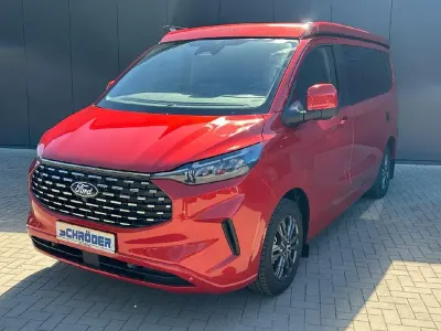 Gebraucht Ford Transit Custom Nugget 170 PS (125 kW) 2026 Rot Van / Kleinbus