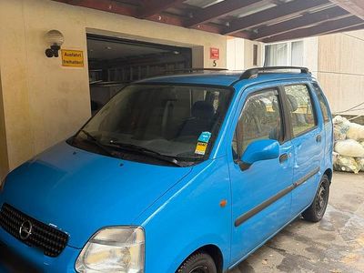 Gebraucht Opel Agila 75 PS (55 kW) 2001 Blau Van / Kleinbus