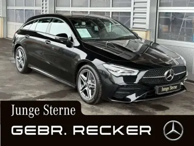 Gebraucht Mercedes CLA180 Shooting Brake Advanced Plus 136 PS (100 kW) 2025 Lack kosmosschwarz Kombi