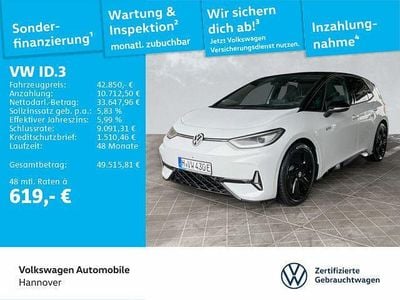 Gebraucht VW ID.3 GTX 239 kW (326 PS) 2025 Weiß Kleinwagen