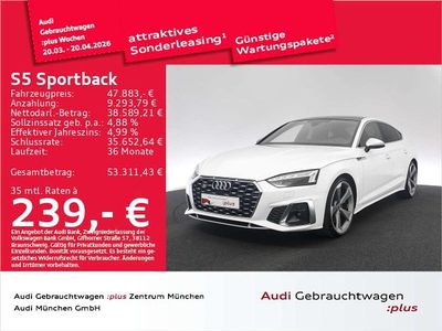 Gebraucht Audi S5 Ambiente 341 PS (250 kW) 2022 Ibisweiß Coupé