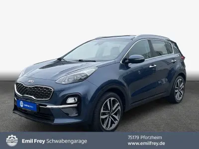 Gebraucht Kia Sportage Spirit 177 PS (130 kW) 2020 Blau SUV