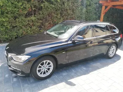 Gebraucht BMW 320 Luxury Line 184 PS (135 kW) 2013 Schwarz Kombi
