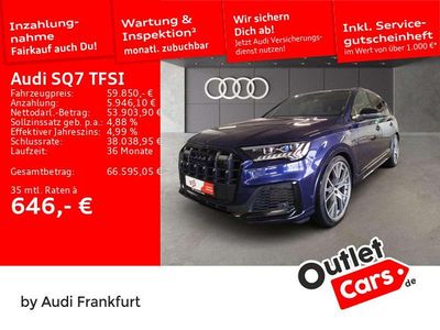 Gebraucht Audi SQ7 Sport 507 PS (372 kW) 2022 Blau SUV