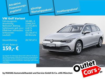 Gebraucht VW Golf VIII Life 116 PS (85 kW) 2023 Silber Kombi