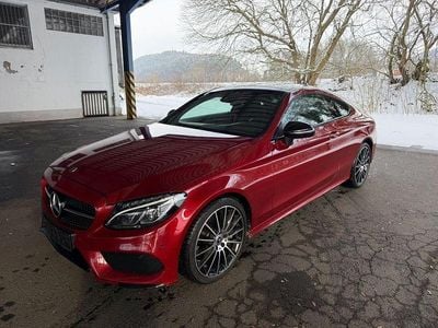 Rot Gebraucht 2018 Mercedes C250 AMG Coupé | 18.800 € (Fairer Preis)