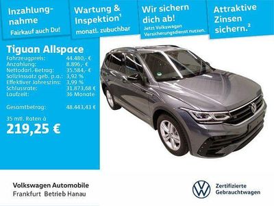 Gebraucht VW Tiguan Allspace R-line 190 PS (139 kW) 2025 Grau SUV