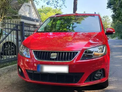 Gebraucht Seat Alhambra Ecomotive 170 PS (125 kW) 2011 Rot Van / Kleinbus